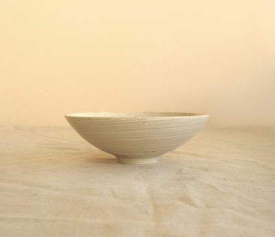 画像3: 【藤田千絵子】刷毛目　浅ボウルＳ　15ｃｍ　浅鉢　ハンドメイド　作家　陶芸作家　器　陶器