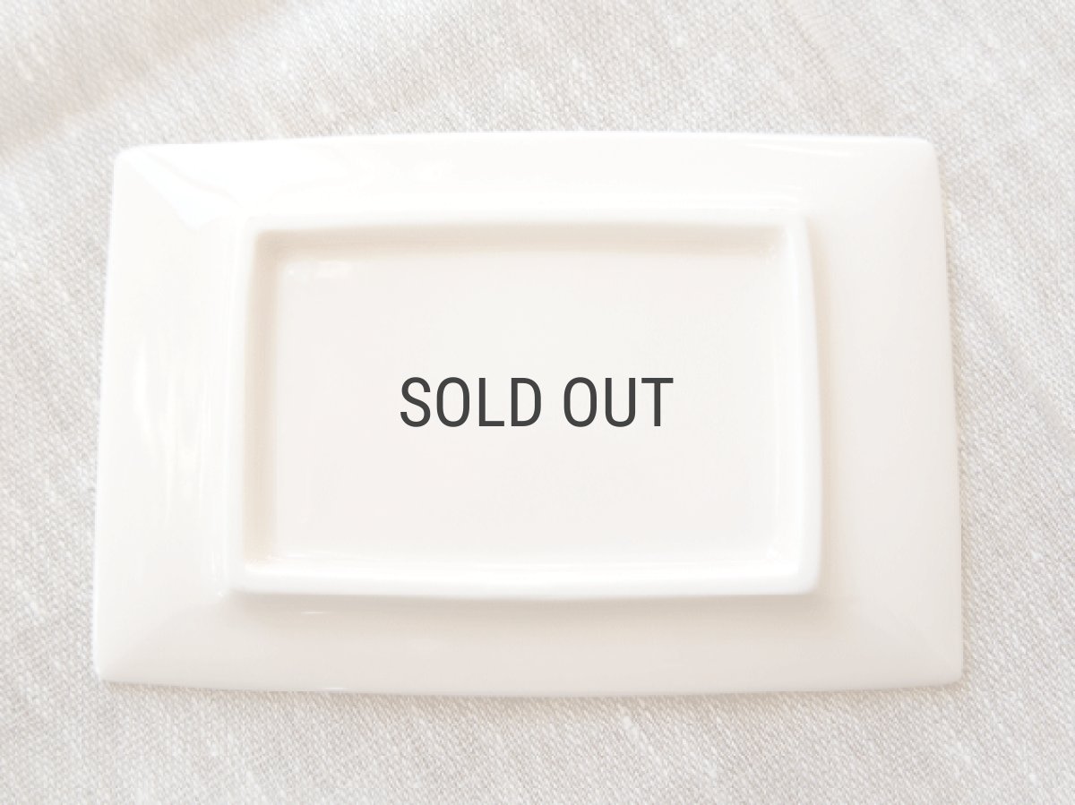 画像5: 【miyama】sakura 桜　さくら/かさね桜/重ね桜/長角皿/プレート/菓子皿/取り皿/長皿/磁器/深山/日本製 (5)