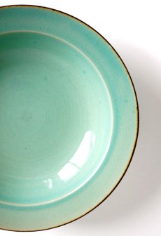 画像5: 【作山窯-SAKUZAN-】藍　パスタ皿/リムボウル/日本製/陶器 (5)