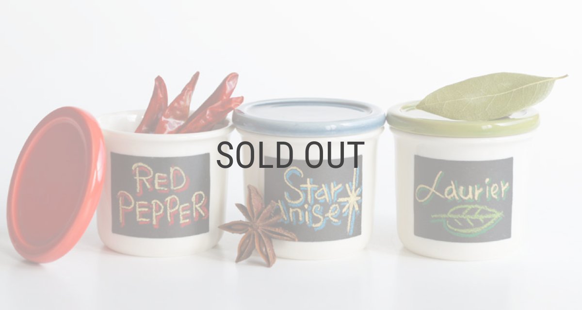 画像2: 【BS】キャニスターカケルプチ/書ける/ミニ/陶器/日本製 (2)