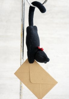 画像8: 【Neco】ネコばさみ フェルト メモスタンド カーテンタッセル 猫 ねこ フック メッセージスタンド カード立て T's COLLECTION (8)