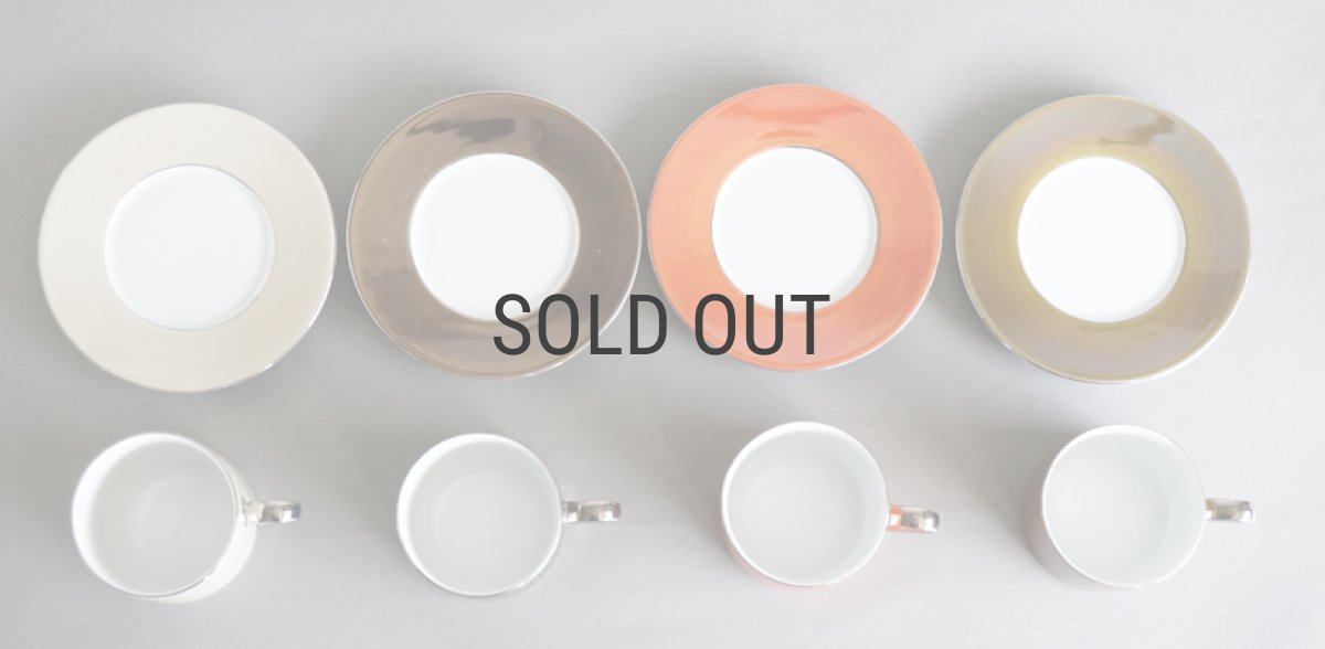 画像6: 【LSA】POLKA カップ&ソーサーL　250ml/メタリック/コーヒーカップ/ティーカップ/4個セット/LSA International /箱入り/ハンドメイド/ポーランド製 (6)