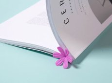 画像3: 【DETAIL】 コスモス　ブックマーク/Cosmos/花/フラワー/ピンク/植物/ブックマーク/しおり/bookmark/シリコン製/sprout/DOO DESIGN STUDIO (3)