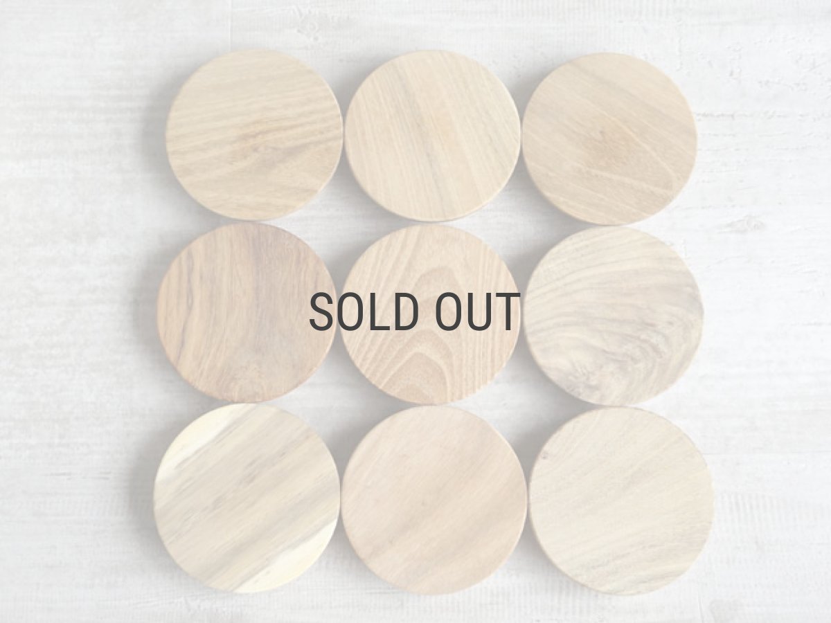 画像1: 【部品販売】木蓋　キャニスター専用　木蓋 チーク 単品販売 (1)