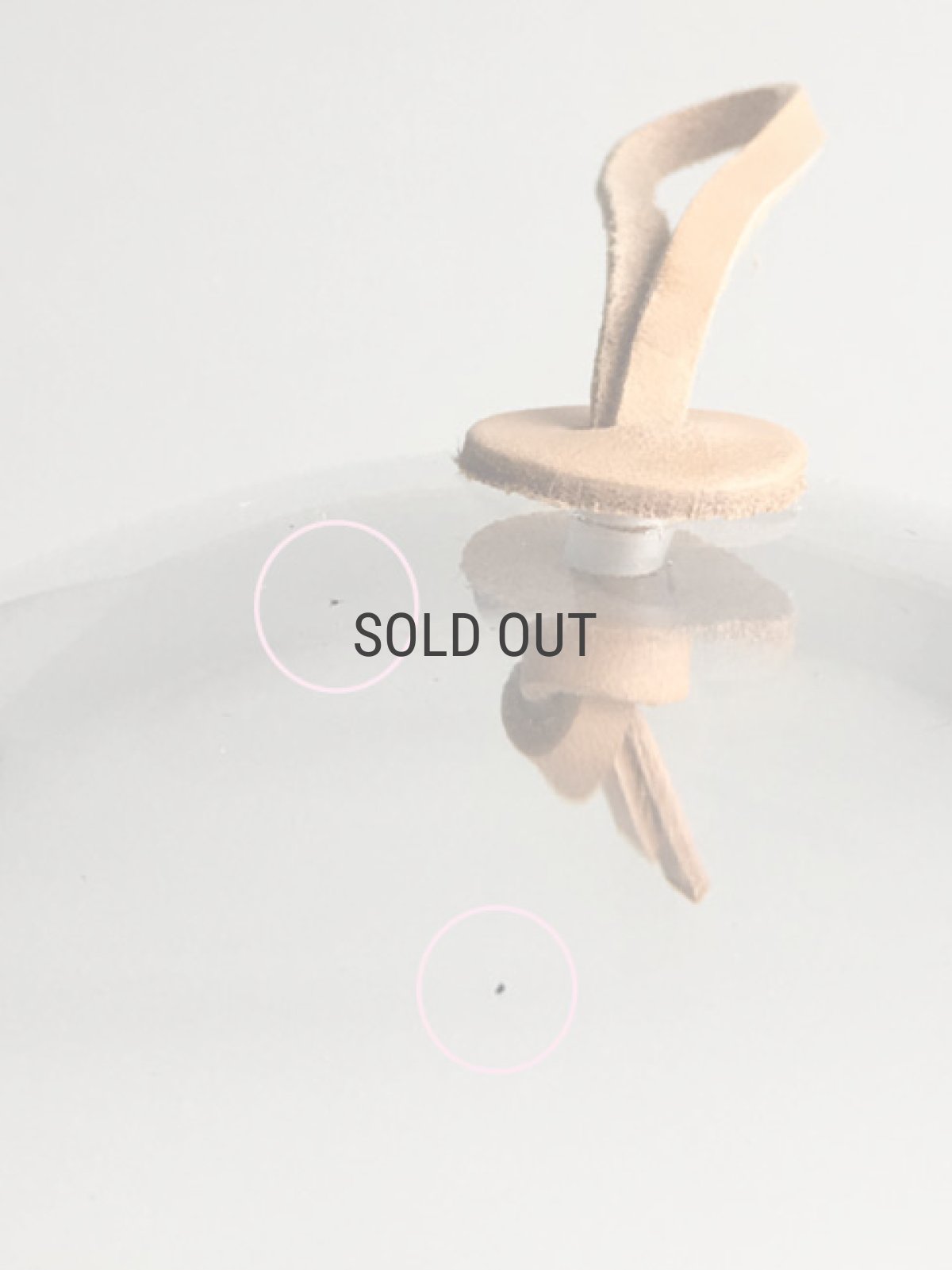 画像8: 【LSA】IVALO  ガラスドーム　22cm ガラス製 木 ケーキドーム レザー Ivalo Dome & Ash Base Clear 箱入り ハンドメイド ポーランド製 (8)