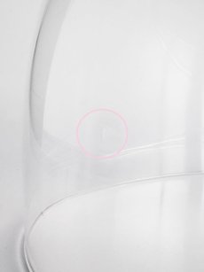 画像6: 【LSA】IVALO  ガラスドーム　320mm/ガラス製/木/ケーキドーム/レザー/DOME&ASH BASE/LSA International /箱入り/ハンドメイド/ポーランド製 (6)