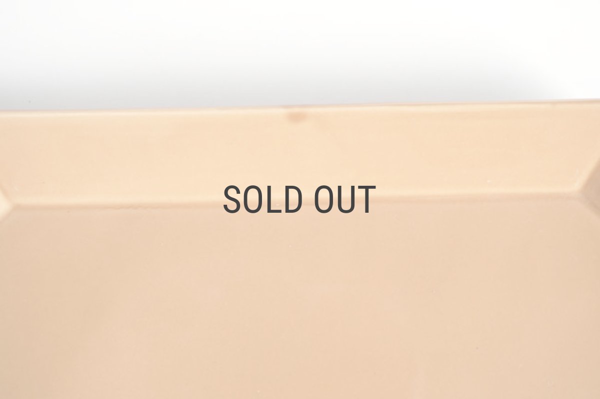 画像4: 【Des-pres】デ・プレ スクエアプレート L 26cm カラー/ディナープレート/八角/四角/グレイジュ/ブラウン/クラシカル/パスタプレート/お皿/大皿/陶器/日本製 (4)