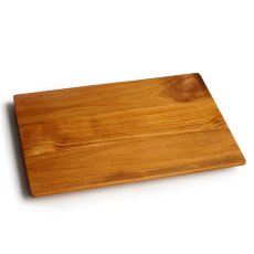 画像4: 【TEAK WOOD】プレート　レクタングル　L　30ｃｍ　カップホルダー無し (4)