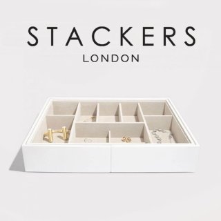 STACKERS】ジュエリーケース スライダー ホワイト Mサイズ/英国 ...
