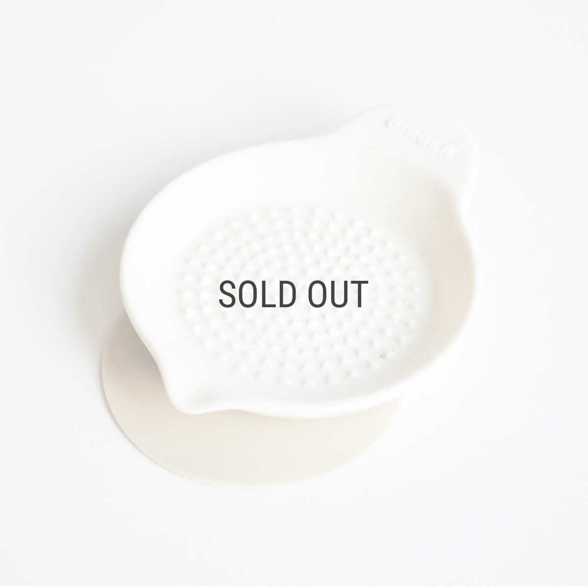 画像9: 【SHIKIKA】しょうがおろし 暮らしの小道具  グレイター　 擦りおろし 薬味 生姜 磁器 美濃焼  SALIU (9)