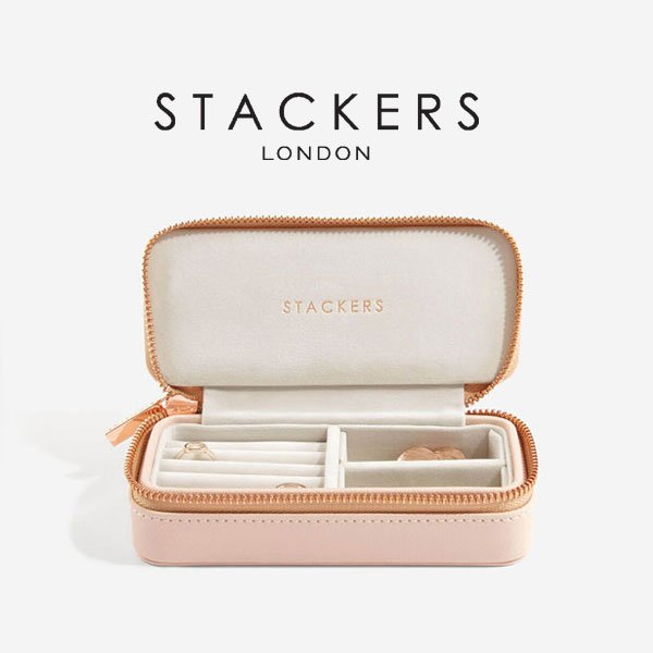 STACKERS】トラベル ジュエリーボックス M ブラッシュ ピンク Blush Pink Nature Ave.