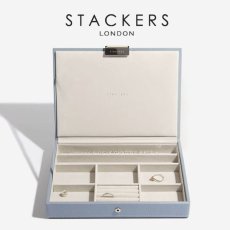 画像14: 【STACKERS】クラシック ジュエリーボックス 3個セット ダスキーブルー  DuskyBlue Classic  イギリス ロンドン (14)