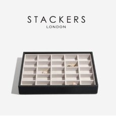 画像15: 【STACKERS】クラシック　ジュエリーボックス 選べる4個セット  4set ブラック　Black (15)