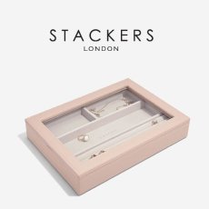 画像17: 【STACKERS】クラシック　ガラス蓋　ブラッシュピンク　Blush Classic Glass Display Lid  ディスプレイ ジュエリーケース　グラスリッド　スタッカーズ　 (17)