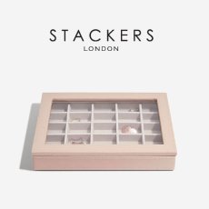 画像12: 【STACKERS】クラシック　ガラス蓋　ブラッシュピンク　Blush Classic Glass Display Lid  ディスプレイ ジュエリーケース　グラスリッド　スタッカーズ　 (12)