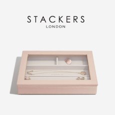 画像16: 【STACKERS】クラシック　ガラス蓋　ブラッシュピンク　Blush Classic Glass Display Lid  ディスプレイ ジュエリーケース　グラスリッド　スタッカーズ　 (16)