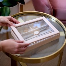 画像10: 【STACKERS】クラシック　ガラス蓋　ブラッシュピンク　Blush Classic Glass Display Lid  ディスプレイ ジュエリーケース　グラスリッド　スタッカーズ　 (10)