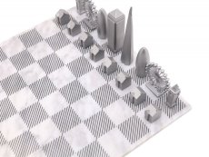 画像2: 【Skyline Chess 】プレミアムメタル ロンドンシエディション　チェスセット　イギリス製　チェス　木製ボード　ウッド　スカイラインチェス　PREMIUM METAL LONDON EDITION　トイ　オブジェ　インテリア　お洒落　おしゃれ　かっこいい　モダン　ギフト　ボードゲーム　　 (2)