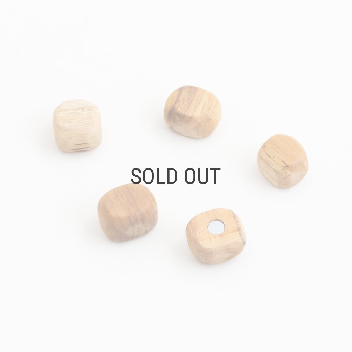 画像2: 【TEAK WOOD】マグネット 石ころ SS　セット売り　磁石 (2)