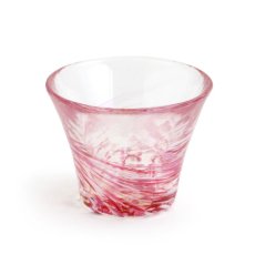 画像12: 【津軽びいどろ】盃コレクション　ラッパ　舞桜　滝風　夏椿　夜露 盃　日本酒　ガラス　冷酒　酒器 (12)