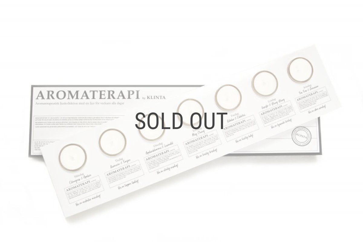 画像3: 【KLINTA】ギフトセット  AROMATERAPI The Weeks コレクション 7pcs　キャンドル　クリンタ/ろうそく/フレグランスキャンドル/マッサージ/セット (3)