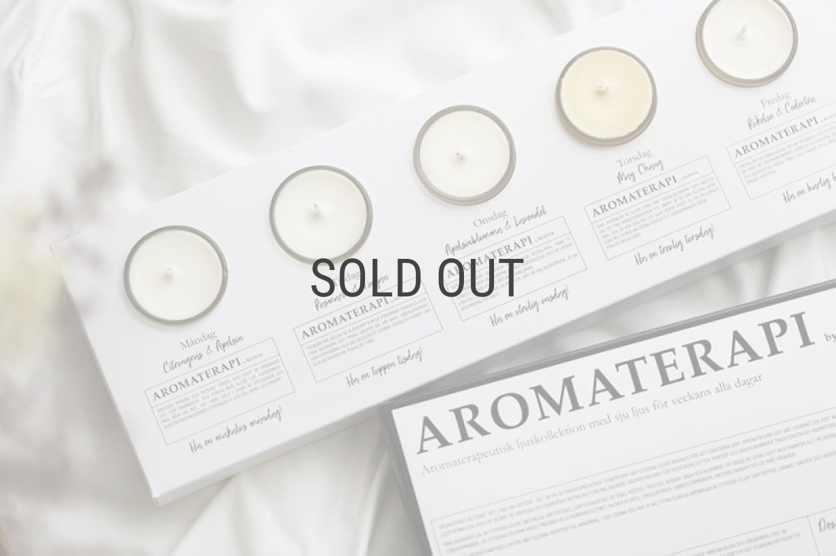 画像2: 【KLINTA】ギフトセット  AROMATERAPI The Weeks コレクション 7pcs　キャンドル　クリンタ/ろうそく/フレグランスキャンドル/マッサージ/セット (2)