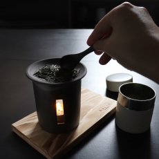 画像3: 【SALIU】茶香炉 さのか  薫るギフトセット 茶缶 緑茶 お茶 アロマ　癒し　フレグランス　香炉　美濃焼　美濃白川茶　株式会社ロロ　陶器　 (3)