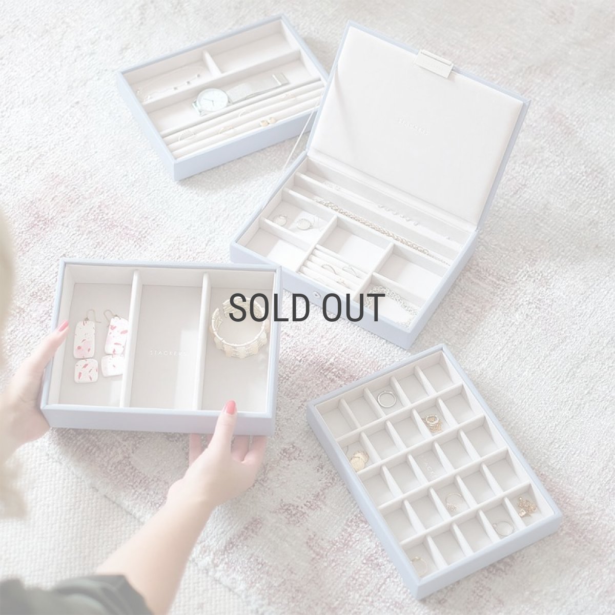 画像23: 【STACKERS】クラシック　ジュエリーボックス  選べる 3個セット  3set　ラベンダー Lavender 　スタッカーズ　ロンドン　UK (23)