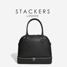 画像1: 【STACKERS】ハンドバッグ　ブラック　Hnadbag Bluck スタッカーズ　ロンドン　UK (1)