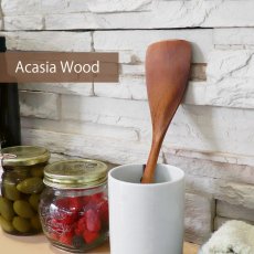 画像1: 【 Acacia Wood 】フリッパー　フライ返し　木製　キッチンツール　アカシア　　Flipper  Turner (1)