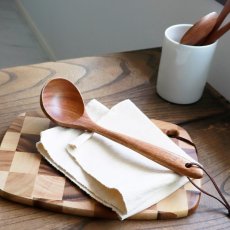 画像5: 【 Acacia Wood 】レードル　おたま　木製　キッチンツール　アカシア Ladle scoop (5)