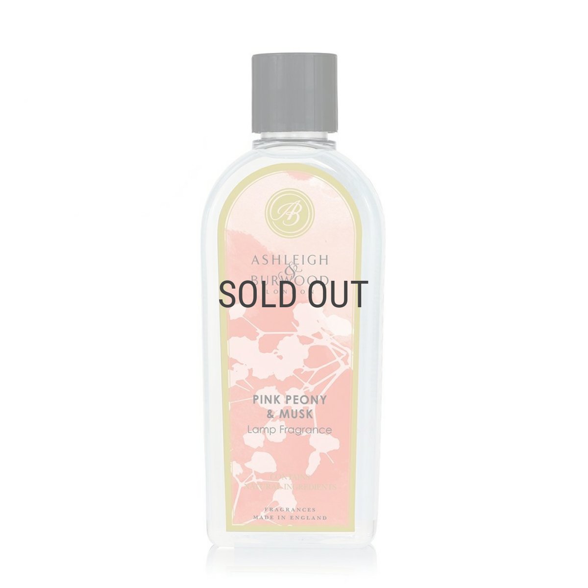 画像1: 【Ashleigh & Burwood】アシュレイ＆バーウッド　フレグランスオイル　 ピンクピオニー＆ムスク　500ml　Pink Peony & Musk　イギリス (1)