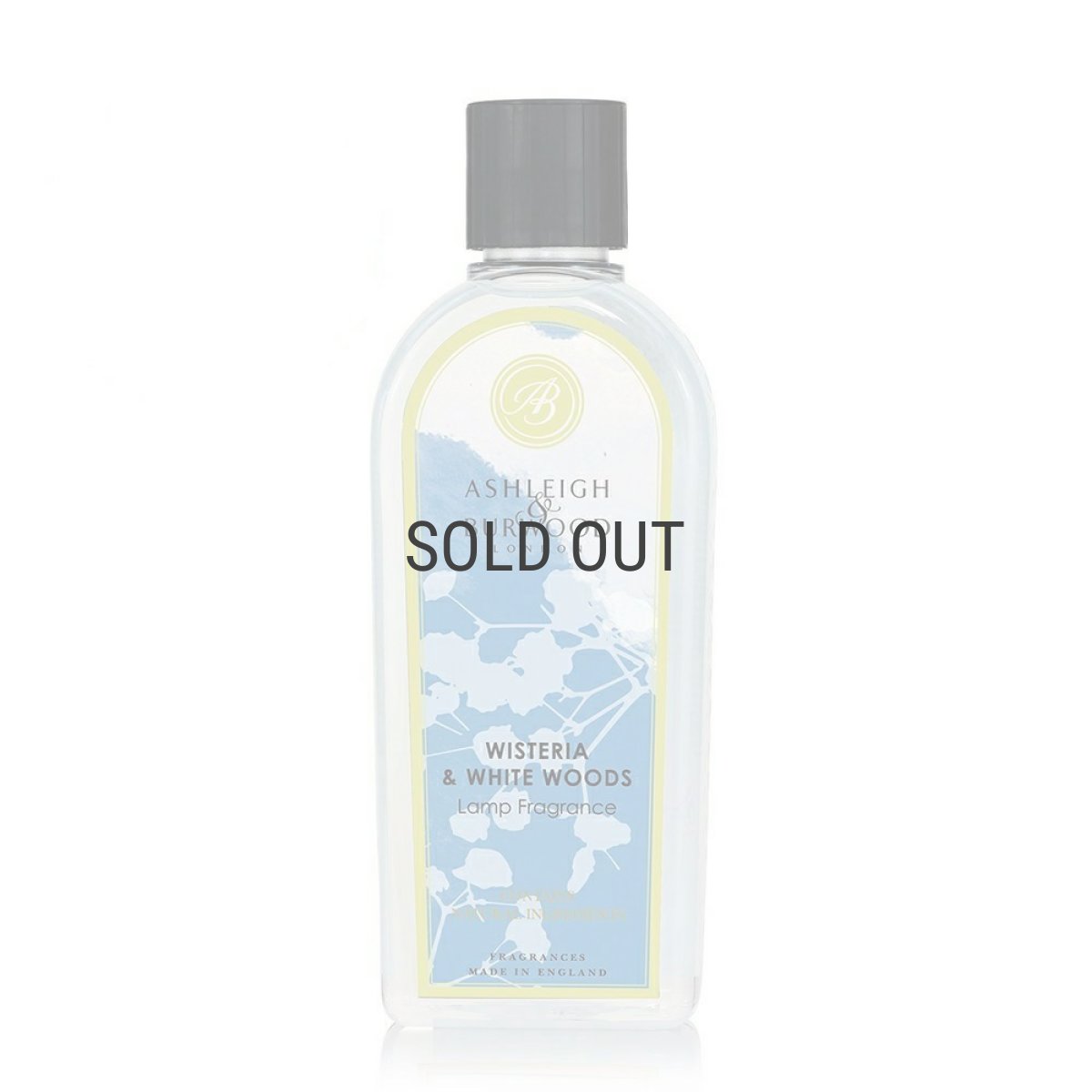 画像1: 【Ashleigh & Burwood】アシュレイ＆バーウッド　フレグランスオイル　ウィステリア　＆　ホワイトウッド　500ml　Wisteria & White woods　イギリス (1)