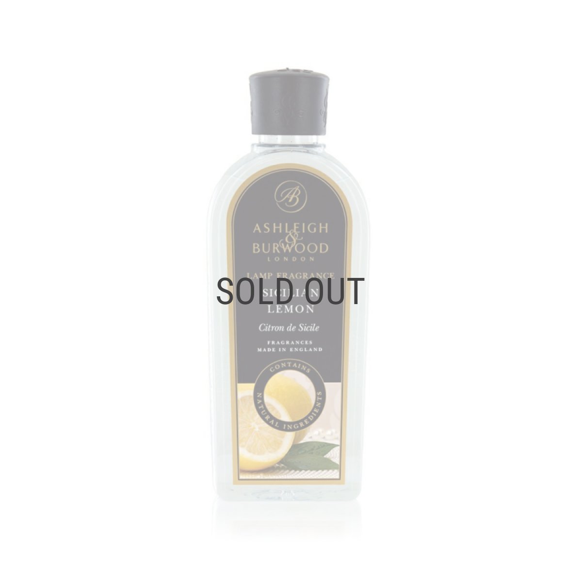 画像1: 【Ashleigh & Burwood】アシュレイ＆バーウッド　消臭　フレグランスオイル 500ml　シチリアレモン　Sicilian Lemon　500ml　イギリス (1)