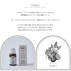 画像4: 【BALLON 】ポメロオイル　100% エッセンシャルオイル10ml　アロマオーナメント　POMELO　バロン 　Made in Japan  (4)
