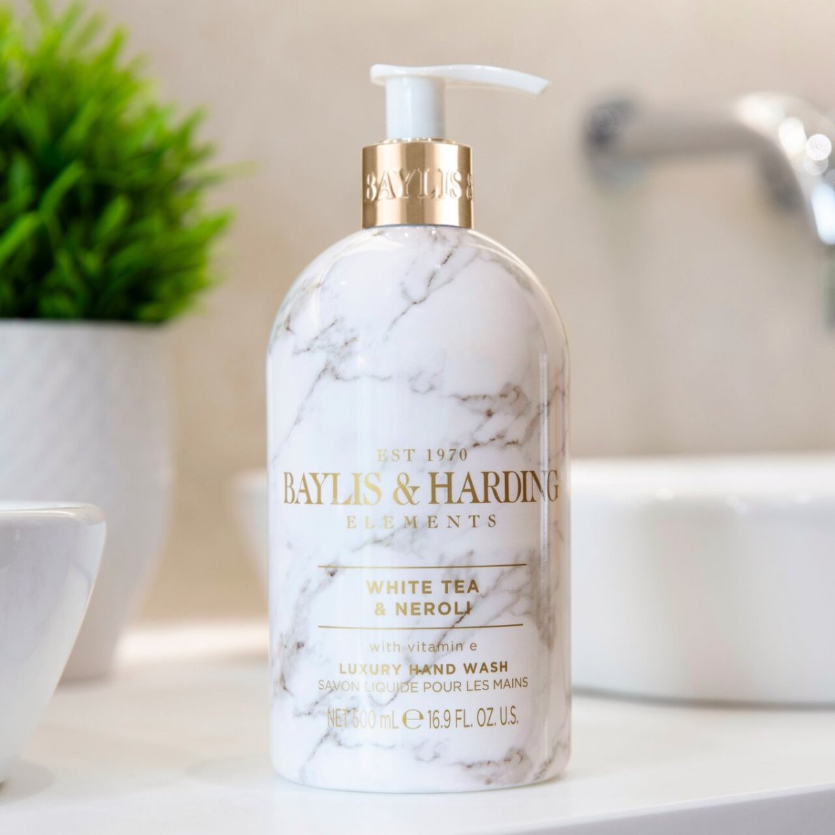 画像12: 【BAYLIS&HARDING】エレメンツ ハンド&ボディウォッシュ Elements Hand & Body  Wash 500ml イギリス製 ハンド ボディーソープ ダークアンバー&フィグ ピンクブロッサム&ロータスフラワー ホワイトティー&ネロリ  (12)
