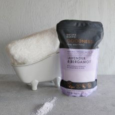 画像1: 【BAYLIS&HARDING】GOODNESS SLEEP　エプソムバスソルト　1kg　（ラベンダー＆ベルガモット）　入浴材　質の良い睡眠　 ベイリス＆ハーディング　イギリス製 (1)