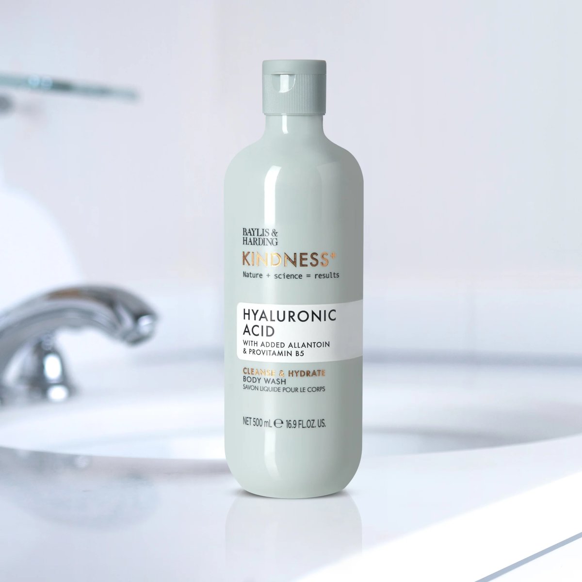 画像6: 【BAYLIS&HARDING】 カインドネス+ ボディウォッシュ プラントコラーゲン　ヒアルロン酸　 500ml ボディーソープ イギリス製 ヴィーガン  ココナッツ＆ローズの香り　洋ナシ＆オレンジブロッサムの香り　 KINDNESS+ (6)