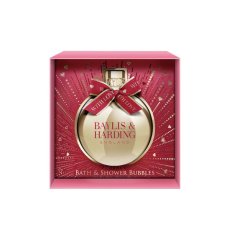 画像1: 【BAYLIS&HARDING】Midnight Cherry バスバブル　ミッドナイトチェリー　Bath Bubble 250ml イギリス製　入浴材　数量限定 (1)