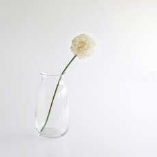 画像8: 【BOB CRAFT】キャスケット　L 　高さ30cm ガラス　フラワーベース　クリア　モーヴピンク　グレイ　花瓶　 (8)