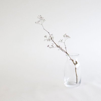 画像2: 【BOB CRAFT】キャスケット　S　15cm 　クリア　ガラス　フラワーベース　花瓶 Casquette