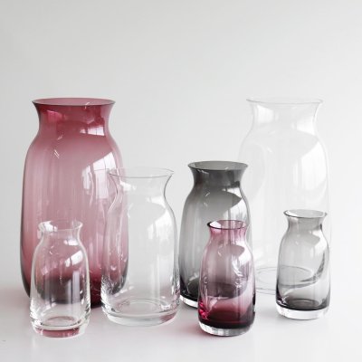画像3: 【BOB CRAFT】キャスケット　M 　クリア　21cm 　ガラス　フラワーベース　花瓶　