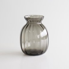 画像8: 【BOB CRAFT】ブール　L　高さ 15cm 　ガラス　フラワーベース　クリア　アンバー　グレイ　花瓶　 (8)