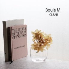 画像1: 【BOB CRAFT】ブール　M 　クリア　高さ12cm 　ガラス　フラワーベース　クリア　花瓶　 (1)