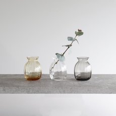 画像2: 【BOB CRAFT】ブール　S 　クリア　高さ 9cm 　ガラス　フラワーベース　花瓶　 (2)