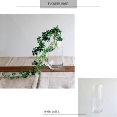 画像3: 【BOB CRAFT】リバーベース　L　高さ 32cm 　ガラス　フラワーベース　花瓶　　River Vase (3)