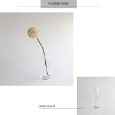 画像3: 【BOB CRAFT】リバーベース　M　高さ 25cm 　ガラス　フラワーベース　花瓶　　River Vase (3)