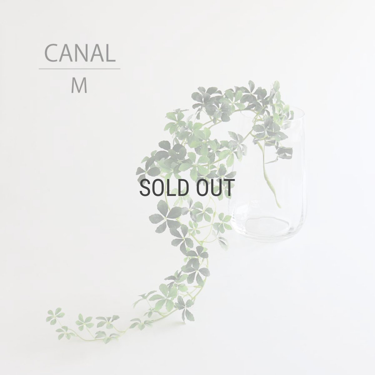 画像1: 【BOB CRAFT】キャナル　M　高さ 22cm 　ガラス　フラワーベース　花瓶　Canal (1)