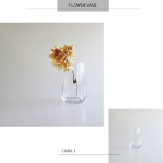 画像3: 【BOB CRAFT】キャナル　S　高さ 17cm 　ガラス　フラワーベース　花瓶　Canal (3)