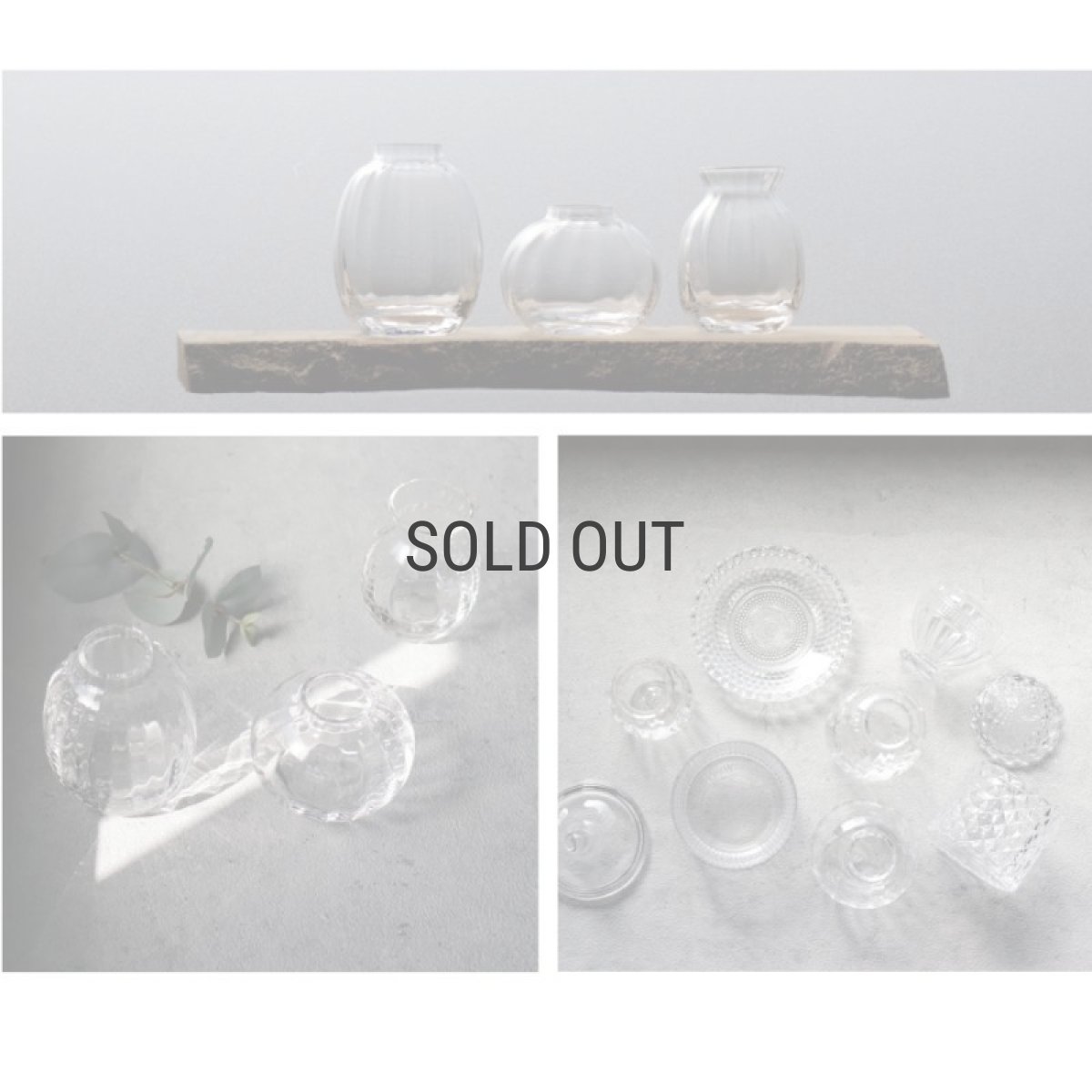 画像6: 【BOB CRAFT】Small Vase Tsubomi ツボミ長　H80mm 　ガラス　フラワーベース　花瓶　 (6)